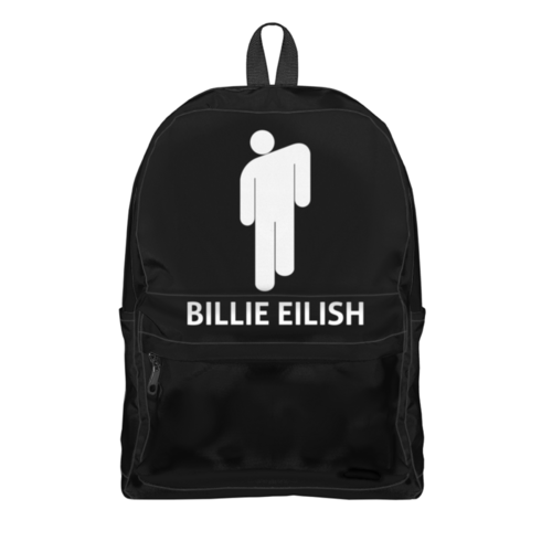 Заказать рюкзак в Москве. Рюкзак 3D Billie Eilish от DESIGNER   - готовые дизайны и нанесение принтов.