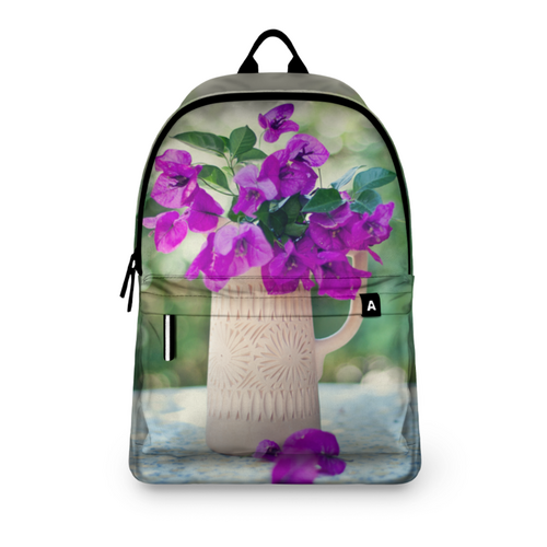 Заказать рюкзак в Москве. Рюкзак 3D Бугенвиллия от ElenaE  - готовые дизайны и нанесение принтов.
