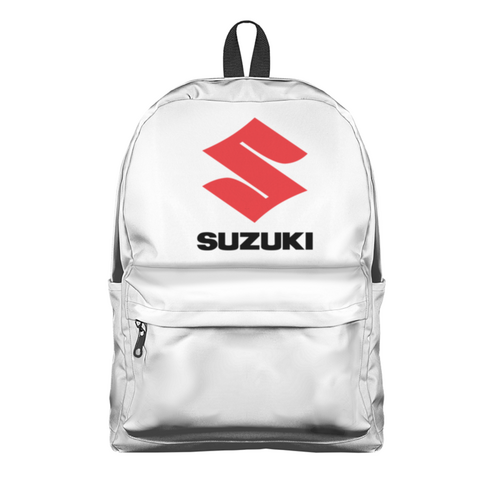 Заказать рюкзак в Москве. Рюкзак 3D SUZUKI от DESIGNER   - готовые дизайны и нанесение принтов.