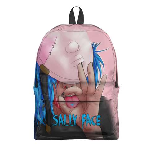 Заказать рюкзак в Москве. Рюкзак 3D Sally Face (Салли Фейс) от weeert - готовые дизайны и нанесение принтов.