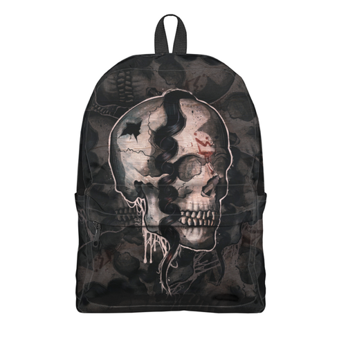 Заказать рюкзак в Москве. Рюкзак 3D Skull от Дана Столыпина - готовые дизайны и нанесение принтов.