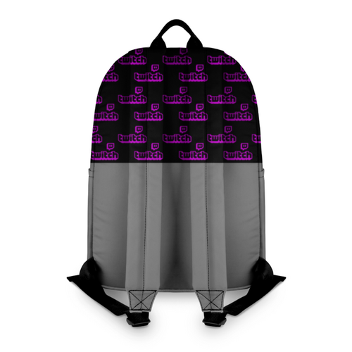 Заказать рюкзак в Москве. Рюкзак 3D Twitch от THE_NISE  - готовые дизайны и нанесение принтов.