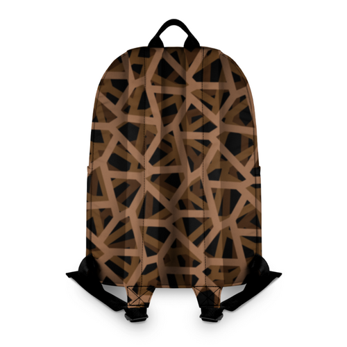 Заказать рюкзак в Москве. Рюкзак 3D Brown Empty от Soluvel  - готовые дизайны и нанесение принтов.