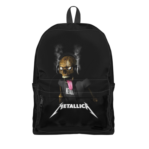 Заказать рюкзак в Москве. Рюкзак 3D Metallica от weeert - готовые дизайны и нанесение принтов.