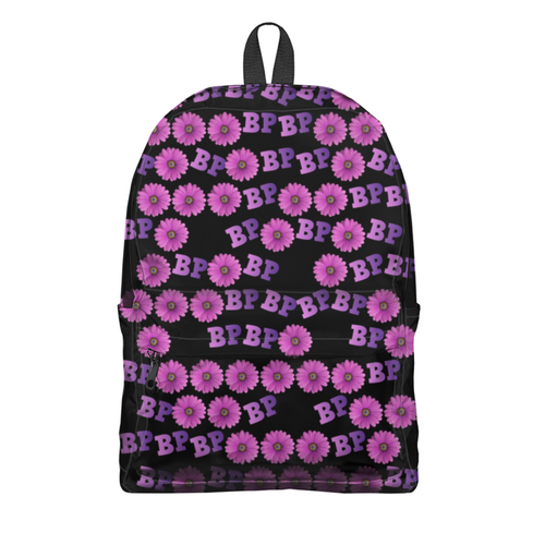 Заказать рюкзак в Москве. Рюкзак 3D Blackpink розовый цветок от nionilla - готовые дизайны и нанесение принтов.