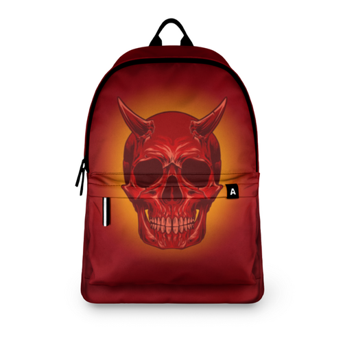 Заказать рюкзак в Москве. Рюкзак 3D Дьявол от YellowCloverShop - готовые дизайны и нанесение принтов.
