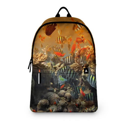 Заказать рюкзак в Москве. Рюкзак 3D Рыбки от THE_NISE  - готовые дизайны и нанесение принтов.