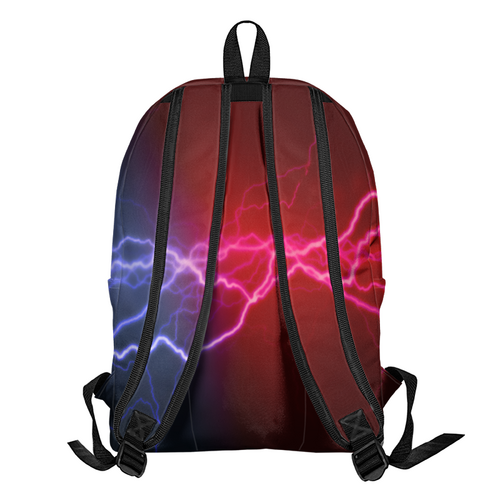 Заказать рюкзак в Москве. Рюкзак 3D Молния от THE_NISE  - готовые дизайны и нанесение принтов.