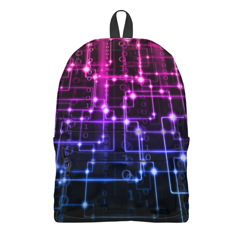 Заказать рюкзак в Москве. Рюкзак 3D Плата от THE_NISE  - готовые дизайны и нанесение принтов.