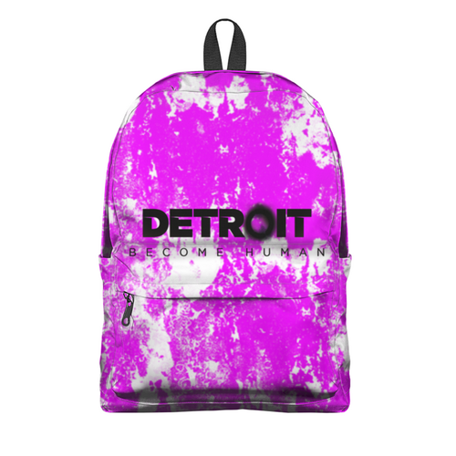 Заказать рюкзак в Москве. Рюкзак 3D Detroit  от THE_NISE  - готовые дизайны и нанесение принтов.