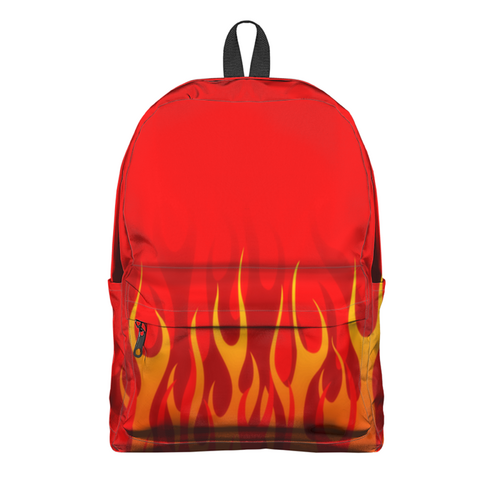 Заказать рюкзак в Москве. Рюкзак 3D Пламя от THE_NISE  - готовые дизайны и нанесение принтов.