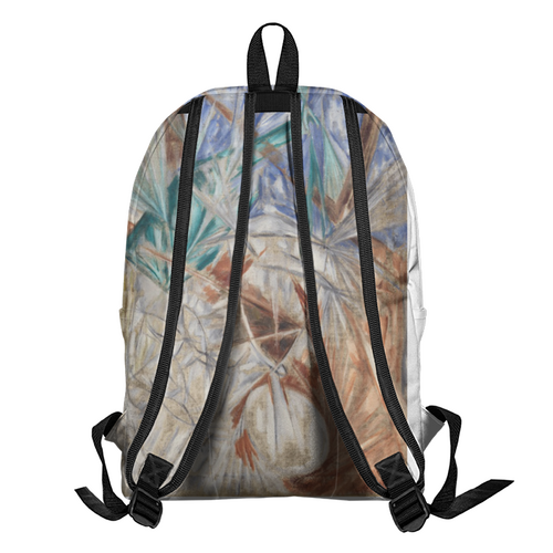 Заказать рюкзак в Москве. Рюкзак 3D Стекло (картина Михаила Ларионова) от trend - готовые дизайны и нанесение принтов.