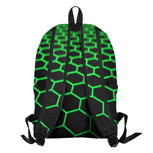 Заказать рюкзак в Москве. Рюкзак 3D Многогранник от THE_NISE  - готовые дизайны и нанесение принтов.