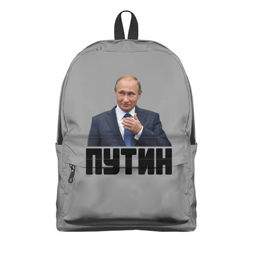 Заказать рюкзак в Москве. Рюкзак 3D Putin от THE_NISE  - готовые дизайны и нанесение принтов.