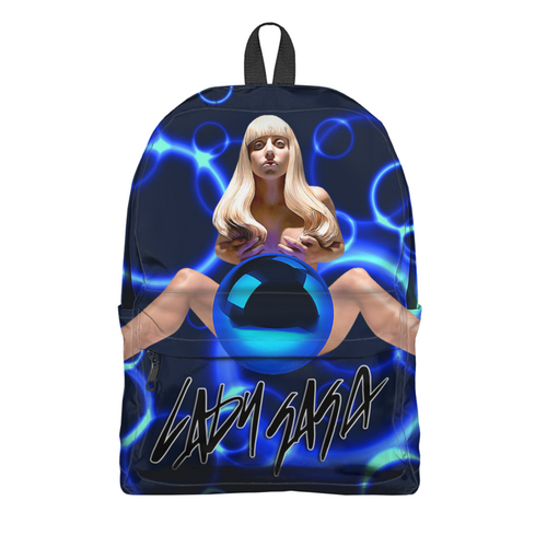 Заказать рюкзак в Москве. Рюкзак 3D Lady Gaga от balden - готовые дизайны и нанесение принтов.