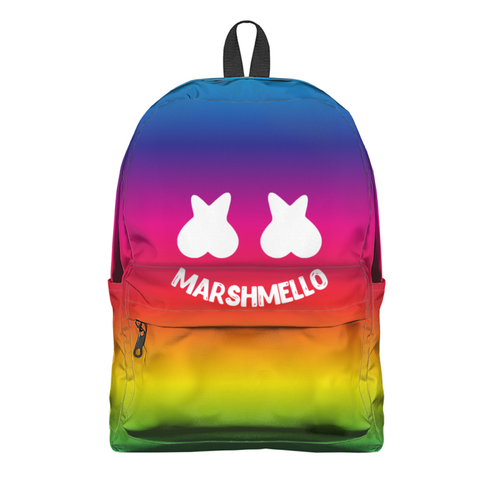 Заказать рюкзак в Москве. Рюкзак 3D Marshmello от THE_NISE  - готовые дизайны и нанесение принтов.