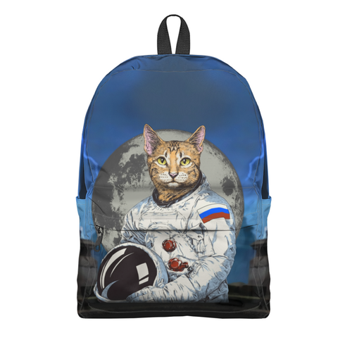 Заказать рюкзак в Москве. Рюкзак 3D Астронавт от T-shirt print  - готовые дизайны и нанесение принтов.