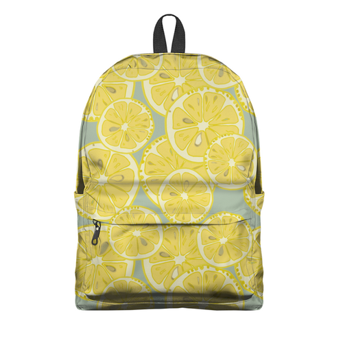 Заказать рюкзак в Москве. Рюкзак 3D лимоны от THE_NISE  - готовые дизайны и нанесение принтов.
