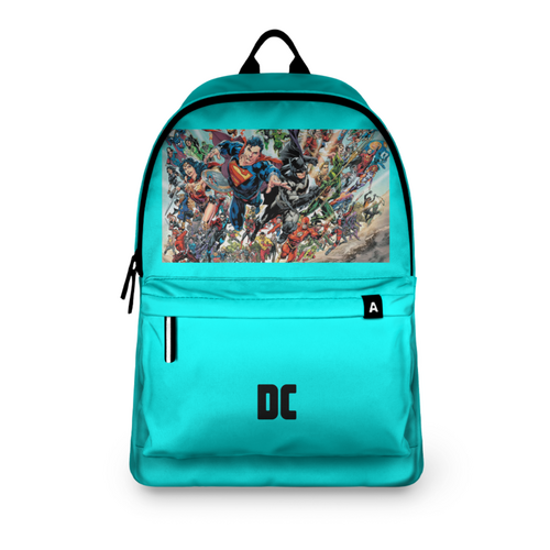 Заказать рюкзак в Москве. Рюкзак 3D Команда DC.  от OlgaHildagard.   - готовые дизайны и нанесение принтов.