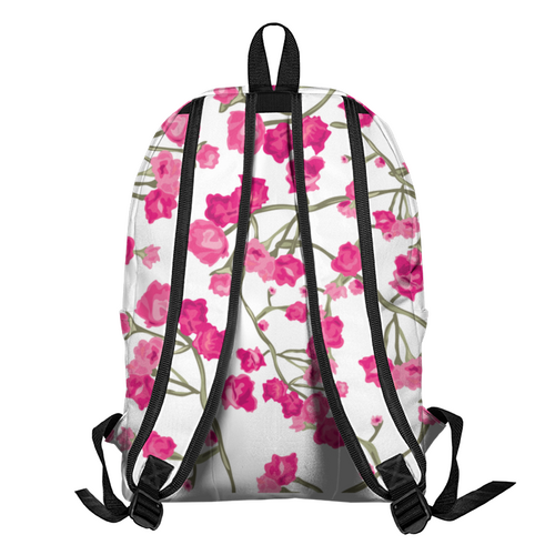 Заказать рюкзак в Москве. Рюкзак 3D цветы от THE_NISE  - готовые дизайны и нанесение принтов.