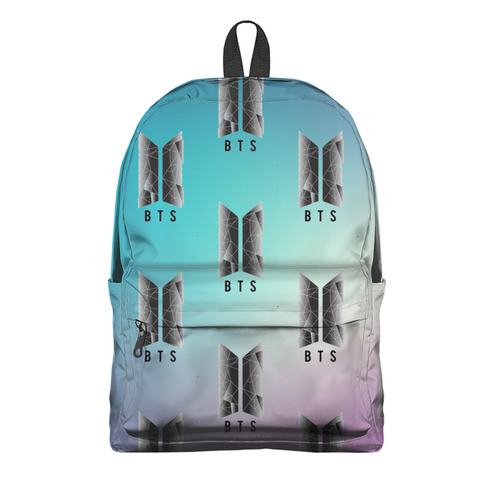 Заказать рюкзак в Москве. Рюкзак 3D BTS   от queen  - готовые дизайны и нанесение принтов.