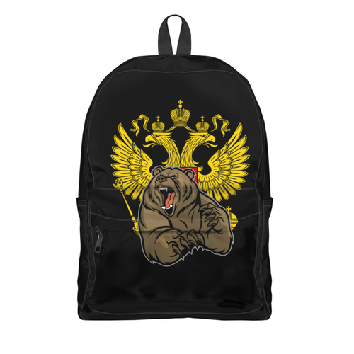 Заказать рюкзак в Москве. Рюкзак 3D Россия от THE_NISE  - готовые дизайны и нанесение принтов.