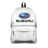 Заказать рюкзак в Москве. Рюкзак 3D SUBARU от DESIGNER   - готовые дизайны и нанесение принтов.