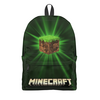 Заказать рюкзак в Москве. Рюкзак 3D Minecraft    от T-shirt print  - готовые дизайны и нанесение принтов.