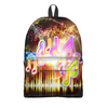 Заказать рюкзак в Москве. Рюкзак 3D Музыка от THE_NISE  - готовые дизайны и нанесение принтов.