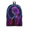 Заказать рюкзак в Москве. Рюкзак 3D Pink Hair от Дана Столыпина - готовые дизайны и нанесение принтов.