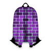Заказать рюкзак в Москве. Рюкзак 3D Пурпурные кирпичи от valezar - готовые дизайны и нанесение принтов.
