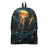 Заказать рюкзак в Москве. Рюкзак 3D Jellyfish от Дана Столыпина - готовые дизайны и нанесение принтов.