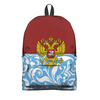 Заказать рюкзак в Москве. Рюкзак 3D Цветы и герб от THE_NISE  - готовые дизайны и нанесение принтов.