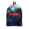 Заказать рюкзак в Москве. Рюкзак 3D Detroit  от THE_NISE  - готовые дизайны и нанесение принтов.