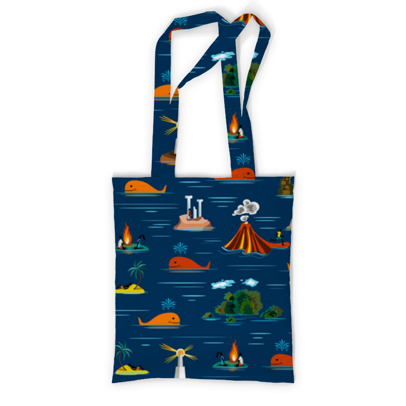 Printio Сумка с полной запечаткой Острова printio сумка с полной запечаткой рыбки и море паттерн