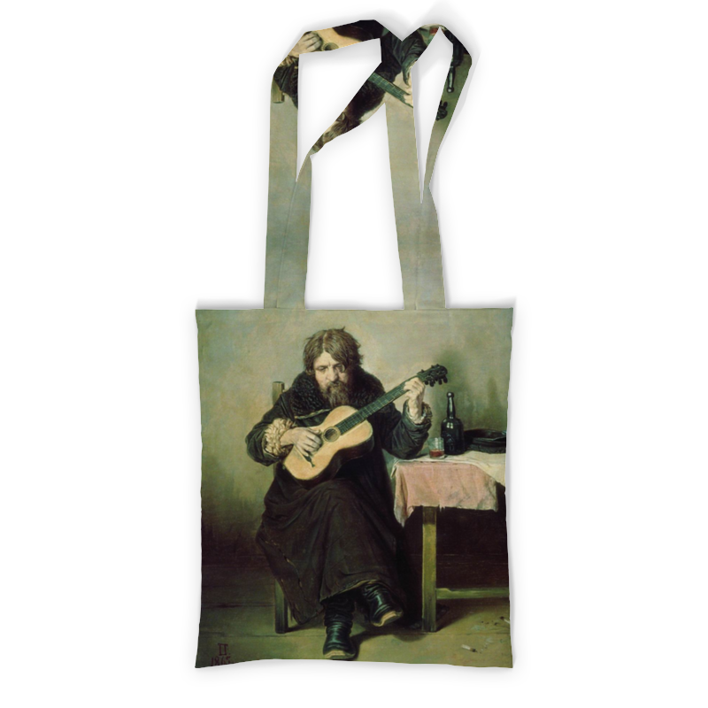 Printio Сумка с полной запечаткой Гитарист - бобыль (картина перова) printio сумка с полной запечаткой гитарист бобыль картина перова