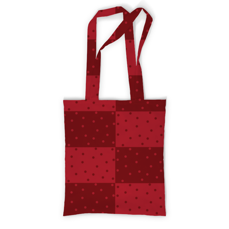 Printio Сумка с полной запечаткой Красный геометрический узор printio сумка с полной запечаткой красные зайцы