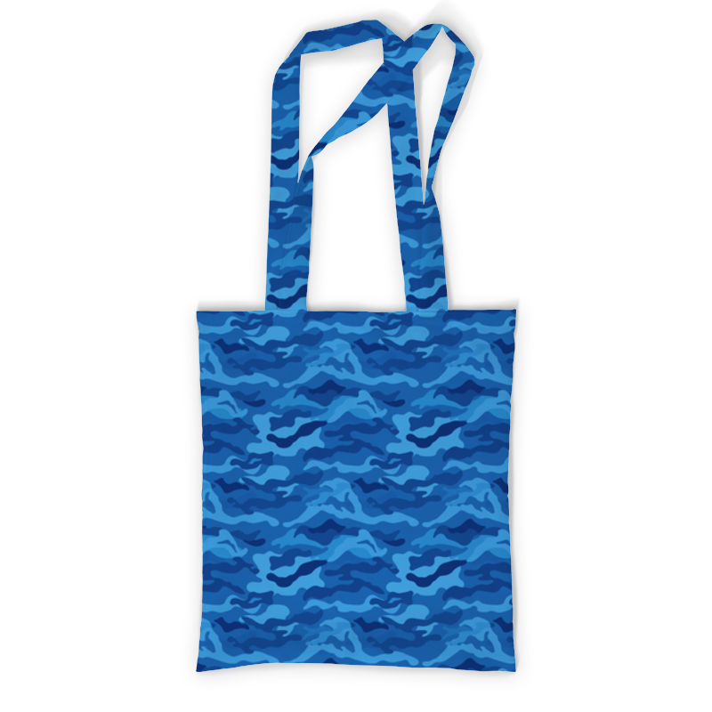 Printio Сумка с полной запечаткой Камуфляж синий printio сумка с полной запечаткой камуфляж