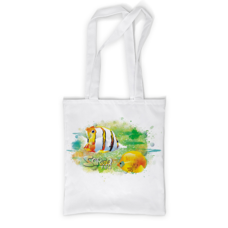 Printio Сумка с полной запечаткой С тропическими рыбками от zorgo-art. printio сумка с полной запечаткой на море