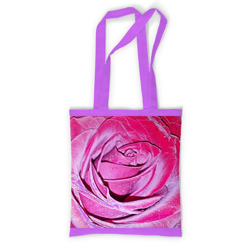 Printio Сумка с полной запечаткой Сердце розы. printio сумка с полной запечаткой розы в стиле гжель