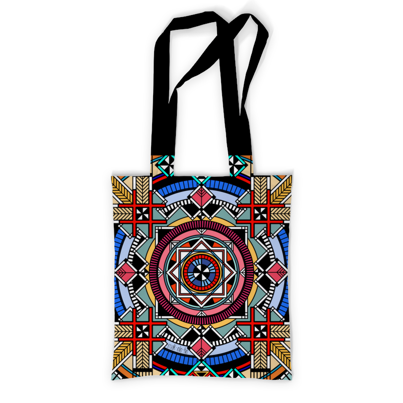 printio сумка индейская Printio Сумка с полной запечаткой Индейская мандала