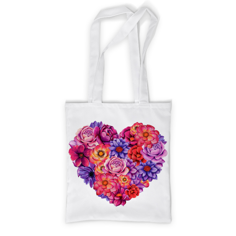 Printio Сумка с полной запечаткой Сердце printio сумка с полной запечаткой цветочное сердце