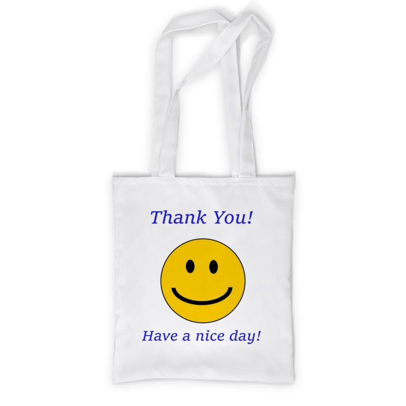 Printio Сумка с полной запечаткой Thank you have a nice day printio сумка с полной запечаткой thank you have a nice day