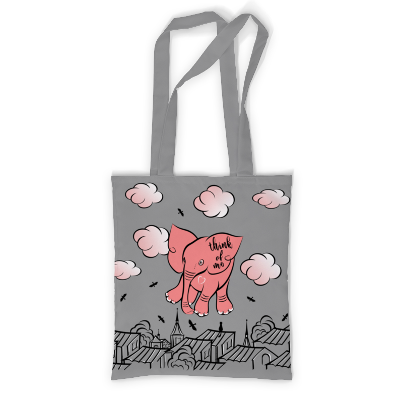 Printio Сумка с полной запечаткой Розовый слоник printio сумка с полной запечаткой розовый слоник