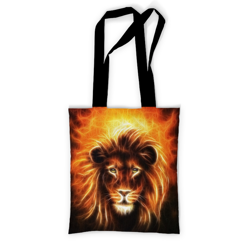 Printio Сумка с полной запечаткой Огненный лев printio футболка с полной запечаткой женская огненный лев