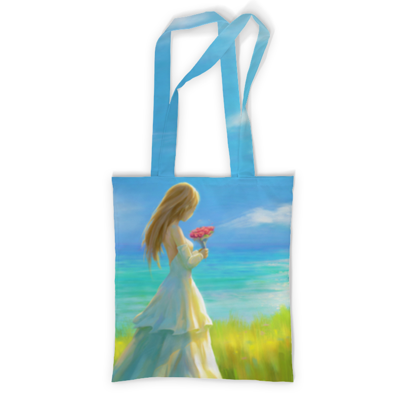 Printio Сумка с полной запечаткой Девушка с цветами printio сумка с полной запечаткой девушка с птицей