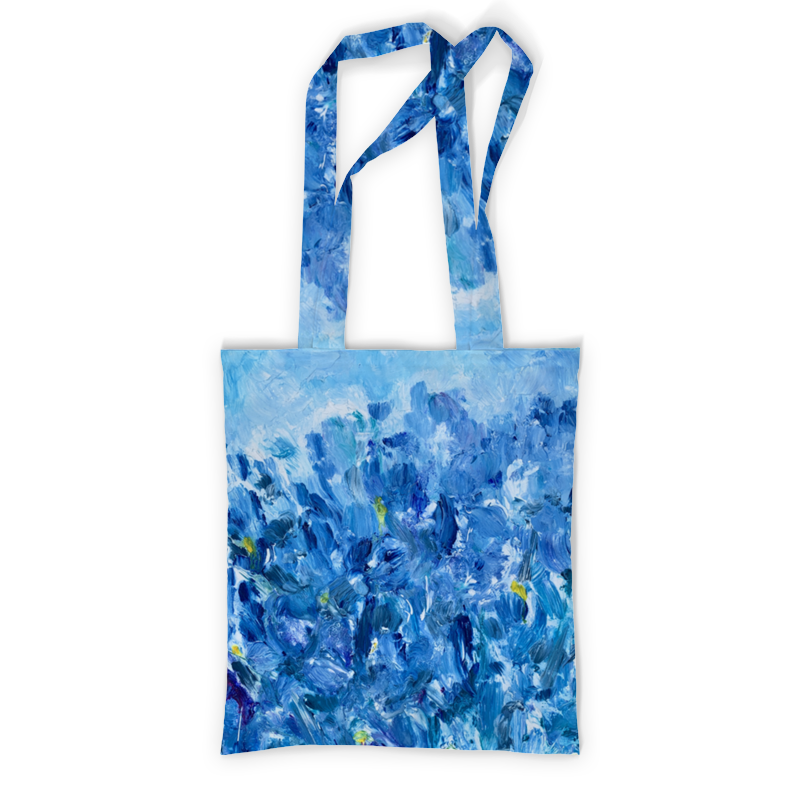 Printio Сумка с полной запечаткой Ирисы сумка кактусы цветущие ярко синий