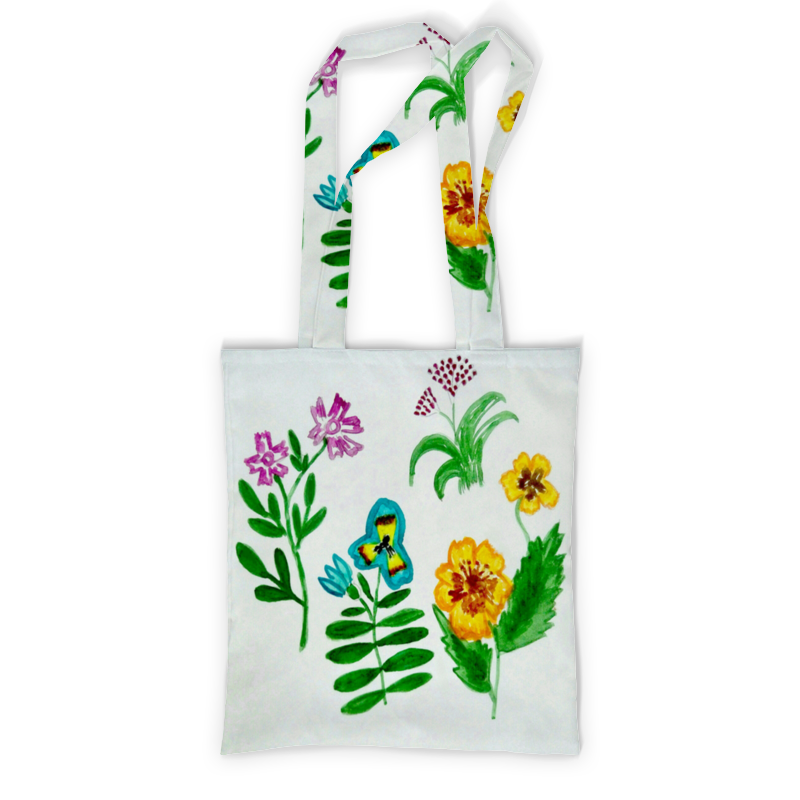 Printio Сумка с полной запечаткой Полевые цветы printio сумка с полной запечаткой совы нежные