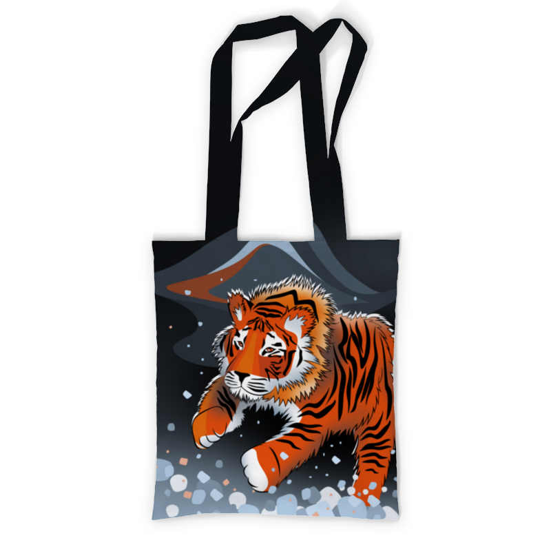Printio Сумка с полной запечаткой Амурский тигр printio футболка с полной запечаткой мужская амурский тигр