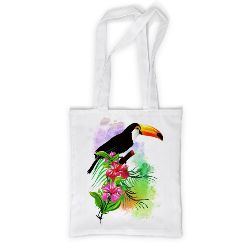 Printio Сумка с полной запечаткой Тропические птицы от зорго арт. printio сумка с полной запечаткой тропические птицы от зорго арт